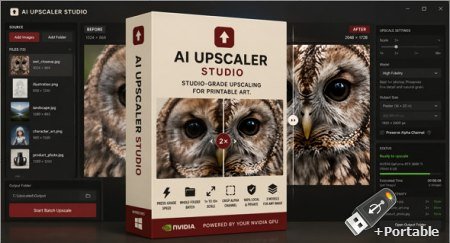 AI Upscaler Studio 1.0.3 + Portable