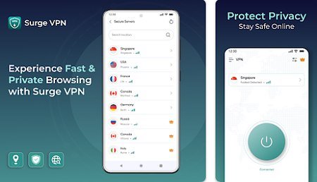 Surge VPN 1.8.1 MOD