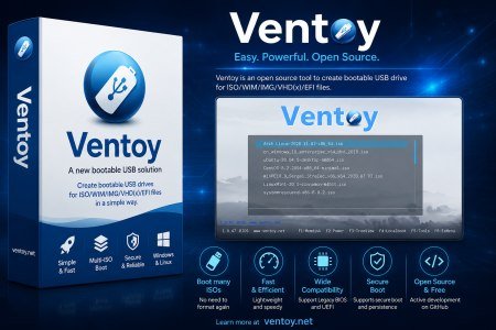 Ventoy 1.1.16 Multilingual + LiveCD