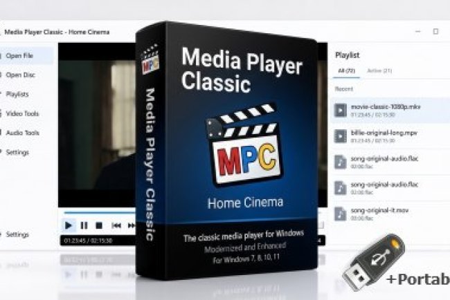 Media Player Classic Home Cinema 2.7.3 + Portable
