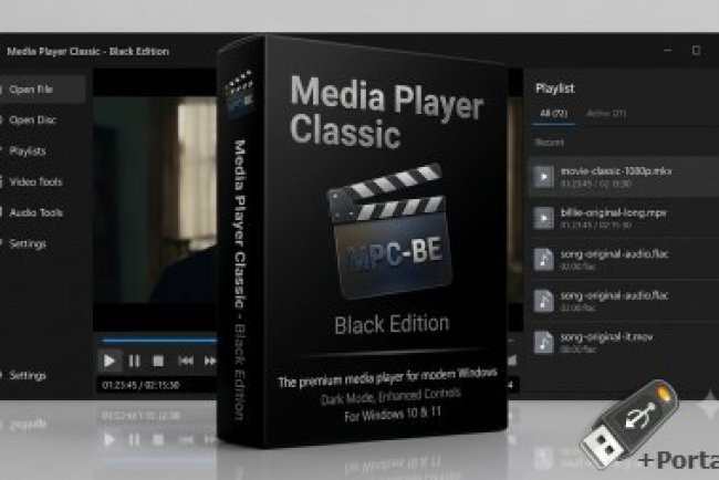 Media Player Classic - Black Edition (MPC-BE) 1.9.0 + Portable