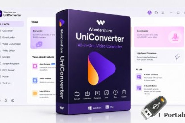 Wondershare UniConverter 17.4.4.617 + Portable