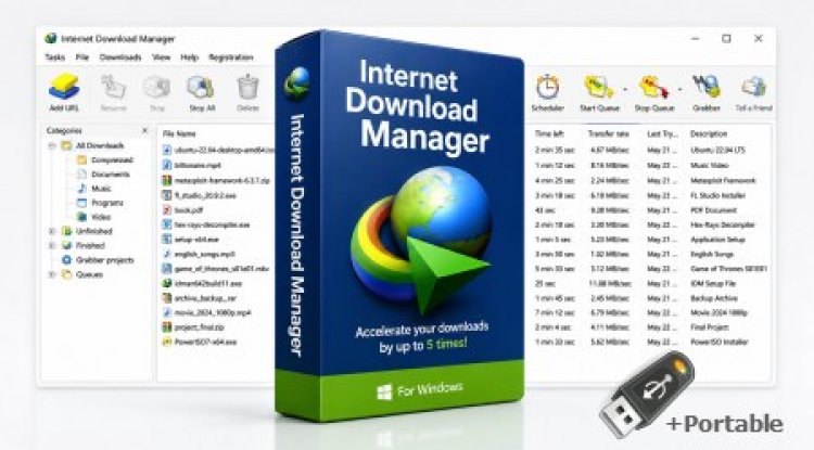 Internet Download Manager 6.43 Build 5 + Portable