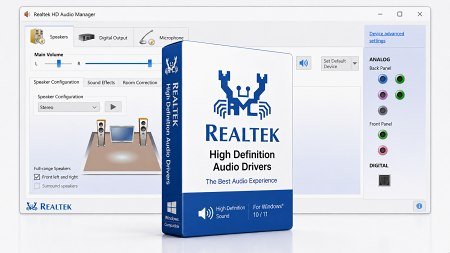 Realtek High Definition Audio Drivers 6.0.9998.1 (x64) WHQL