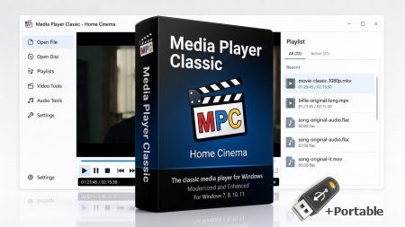 Media Player Classic Home Cinema 2.7.3 + Portable