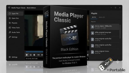 Media Player Classic - Black Edition (MPC-BE) 1.9.0 + Portable