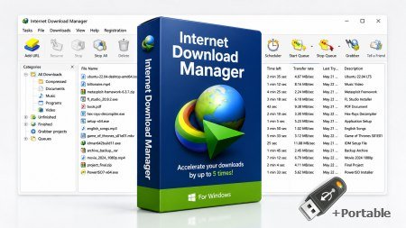 Internet Download Manager 6.43 Build 5 + Portable