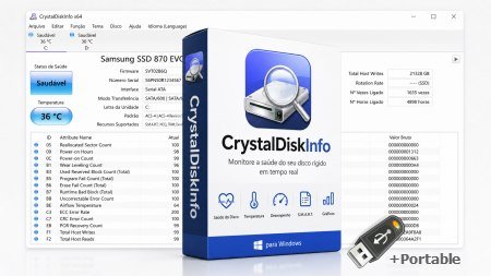 CrystalDiskInfo 9.9.2 + Portable