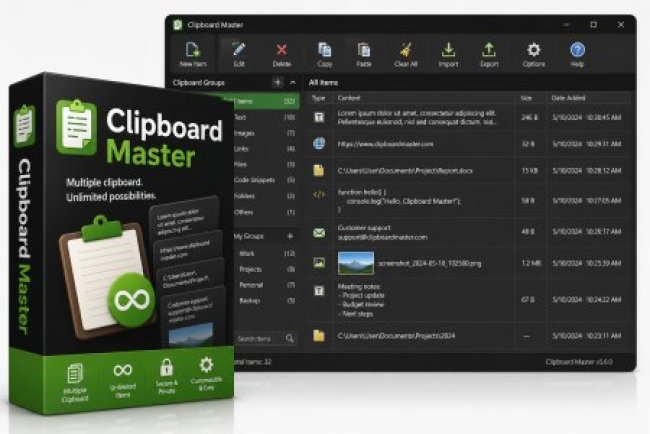 Clipboard Master 5.9.108 Multilingual