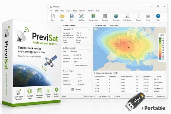 PreviSat 7.3.0.5 + Portable