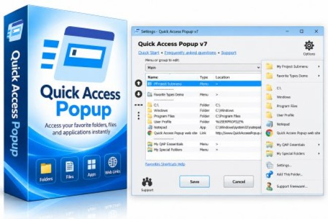 Quick Access Popup 12.4