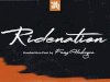 Ridenation - Handwritten Font