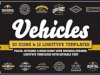 Awesome Vehicles Icons and Logo Set