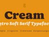 Cream Font Family - 12 Fonts