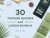 Vintage Badges and Logos Bundle Vol 2