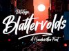 Blattervolds Font