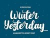 Winter Yesterday Font