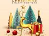 Christmas and New Year background