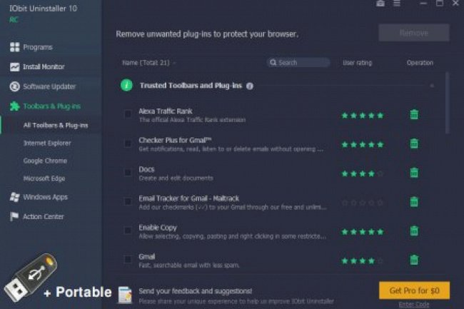 IObit Uninstaller Pro v15.0.0.5 + Portable