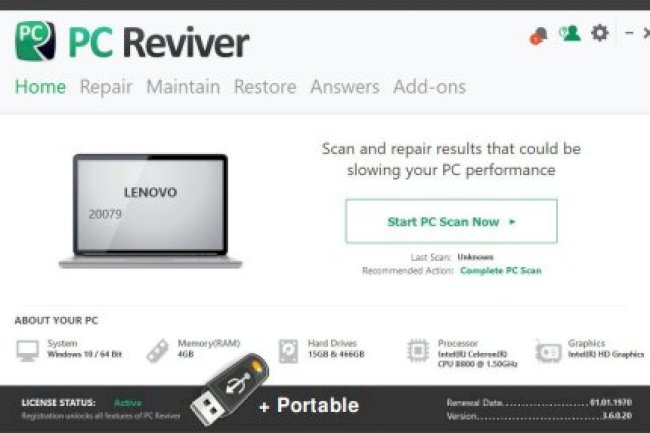 ReviverSoft PC Reviver v3.18.0.20 + Portable