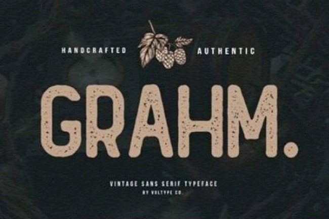 GRAHM Vintage Sans Serif