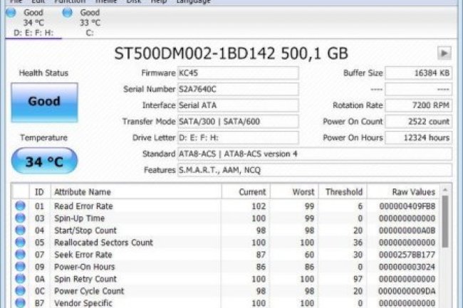 CrystalDiskInfo v9.7.2 + Portable