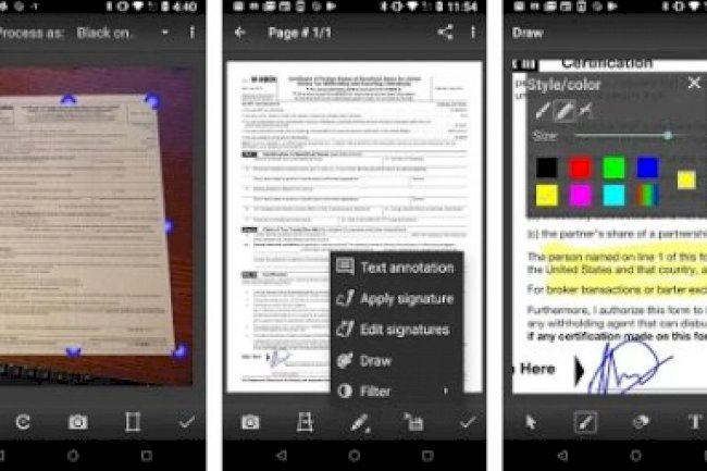 Mobile Doc Scanner (MDScan) + OCR v3.9.19 [Patched]