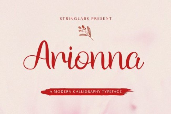 Arionna - Modern Calligraphy Font