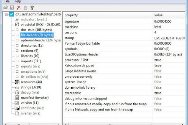 PeStudio v9.25