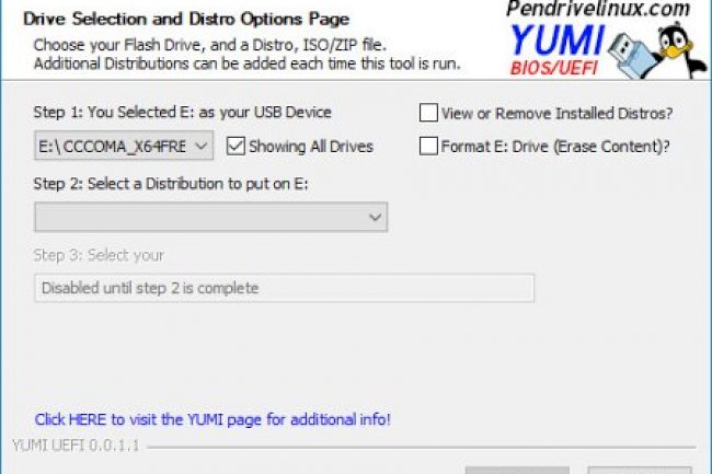 YUMI (Your Universal Multiboot Installer) v2.0.9.4