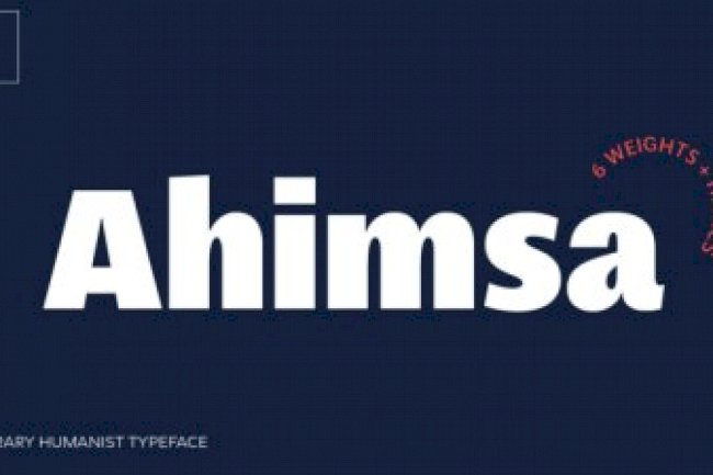 Ahimsa Font Family