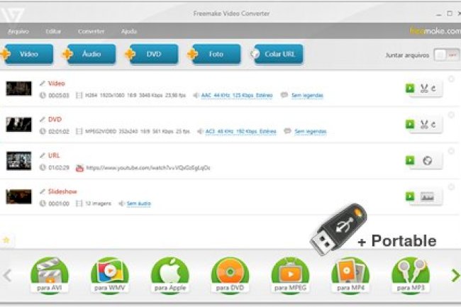 Freemake Video Converter v5.0.0.1 + Portable