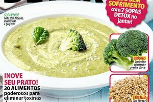 Coleção Receitas Saudáveis - Sopas Detox