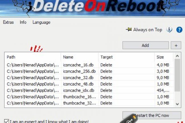 Delete.On.Reboot v3.41 + Portable