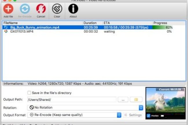 Video Re-Encoder v1.40
