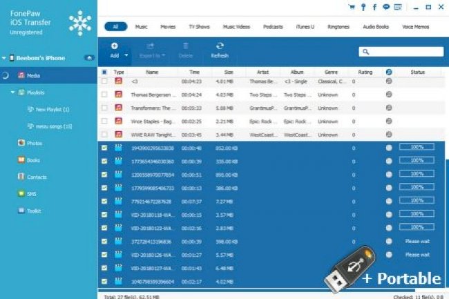FonePaw iOS Transfer 3.7.0 + Portable
