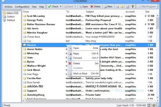 CheckMail 5.21.7