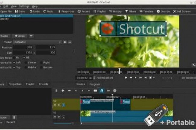 ShotCut v25.08.16 Multilingual + Portable