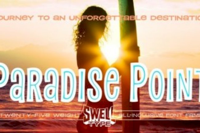Paradise Point Font Family