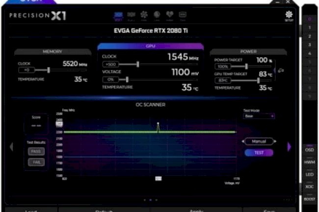 EVGA Precision X1 v1.3.7.0