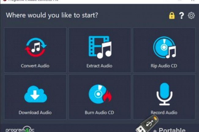 Program4Pc Audio Converter Pro 7.8 + Portable