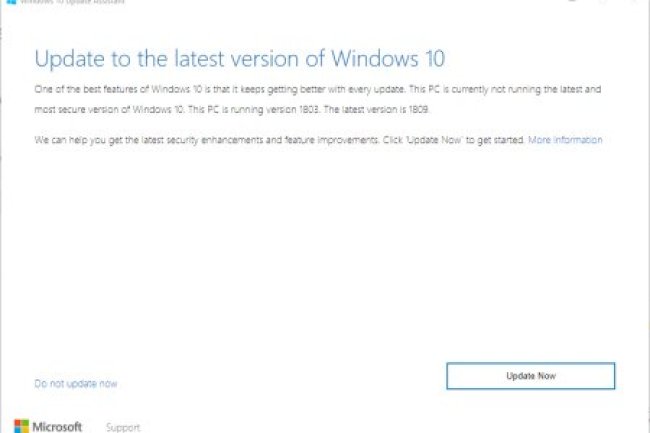 Windows 10 Update Assistant v1.4.19041.2183