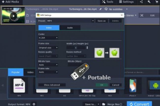 Movavi Video Converter Premium v22.4.0 (x86/x64) + Portable