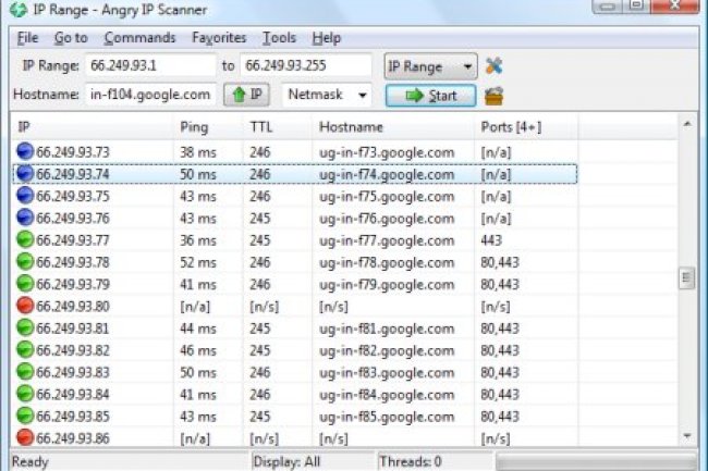 Angry IP Scanner v3.9.0