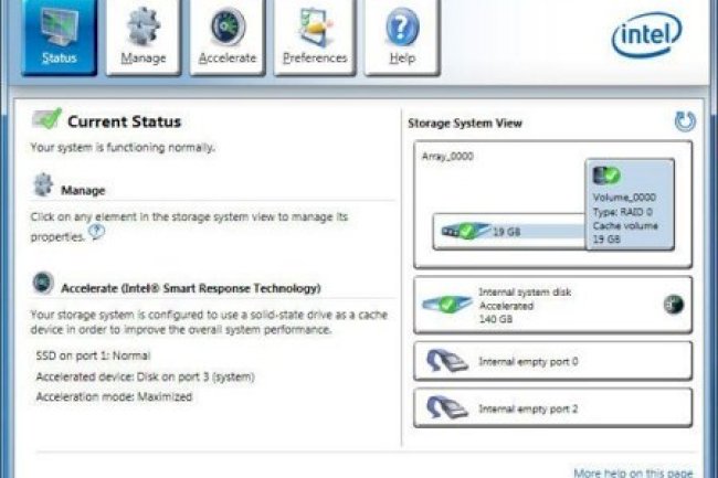 Intel Rapid Storage Technology (RST) v20.2.6.1025.2