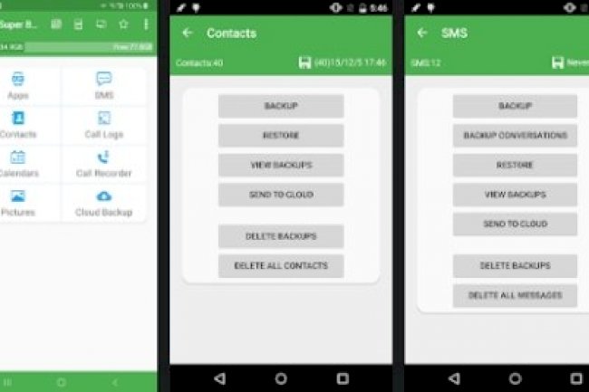 Super Backup Pro: SMS & Contacts v2.3.66 [Premium Mod]