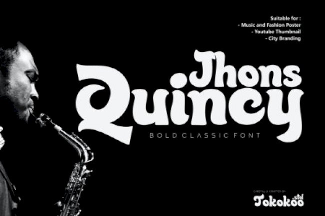 Quincy Jhons - Bold Classic font