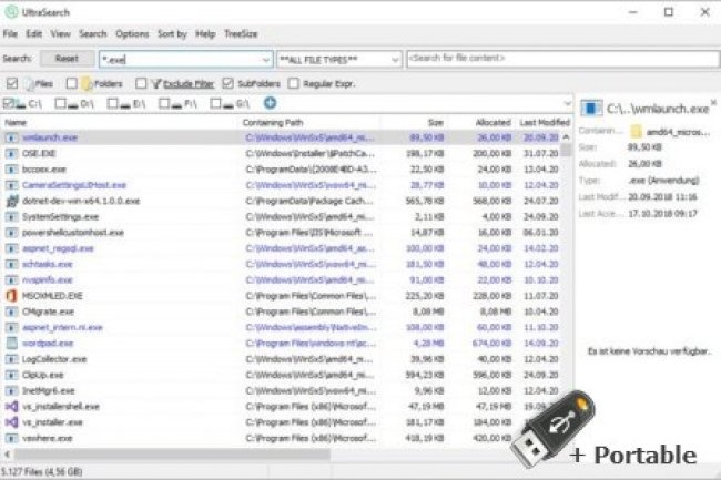 UltraSearch Professional v4.6.2 + Portable