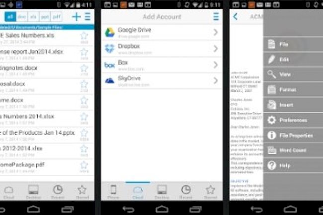 Docs To Go - Free Office Suite v4.004 [Unlocked]