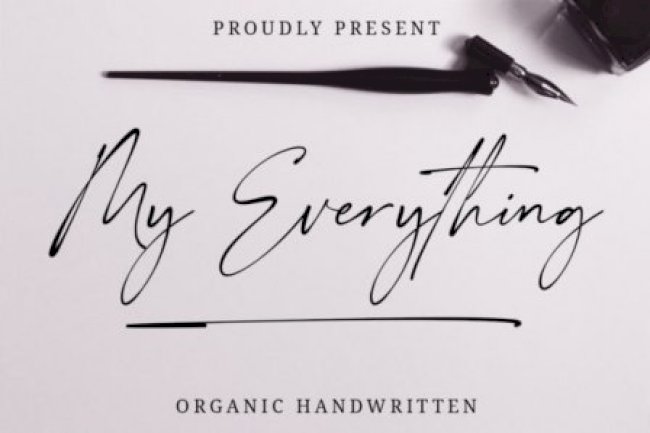 My Everything Font